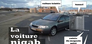 voiture niqab