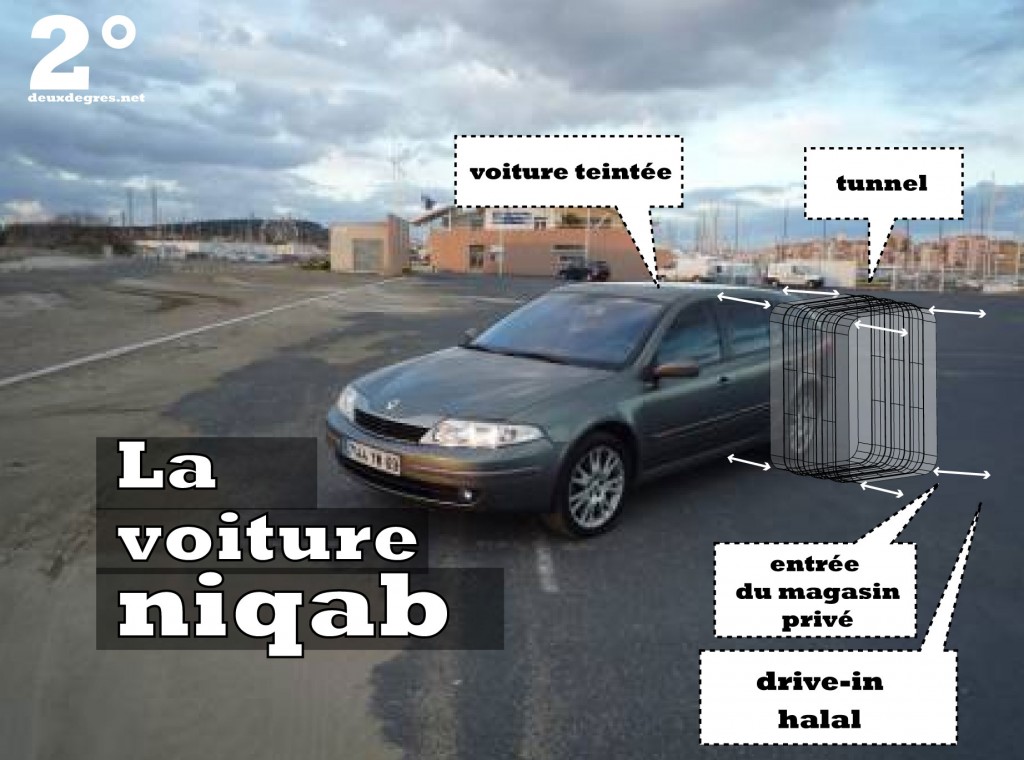 voiture niqab