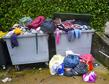 Des poubelles Des poubelles